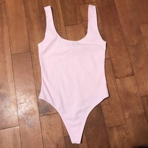 Brand new pastel pink Wilfred Free bodysuit
